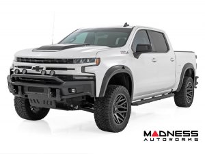 Chevrolet Silverado Side Steps - Multi-Color LED Running Boards - Crew Cab - Rough Country - '19 - '25 & Classic Chevrolet Silverado Side Steps - Multi-Color LED Running Boards - Crew Cab - Rough Country - '19 - '25 & Classic